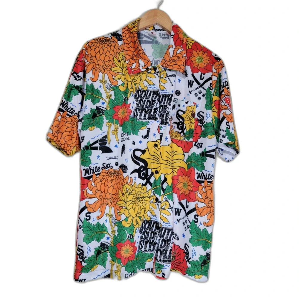 Destroyer Rocks Chicago White Sox South Side Style Short Sleeve Shirt - Medium